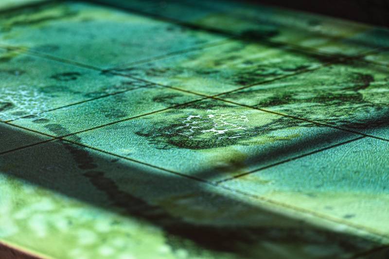 Table basse LEVY LAVA, mobilier de luxe sur mesure à Aix en Provence