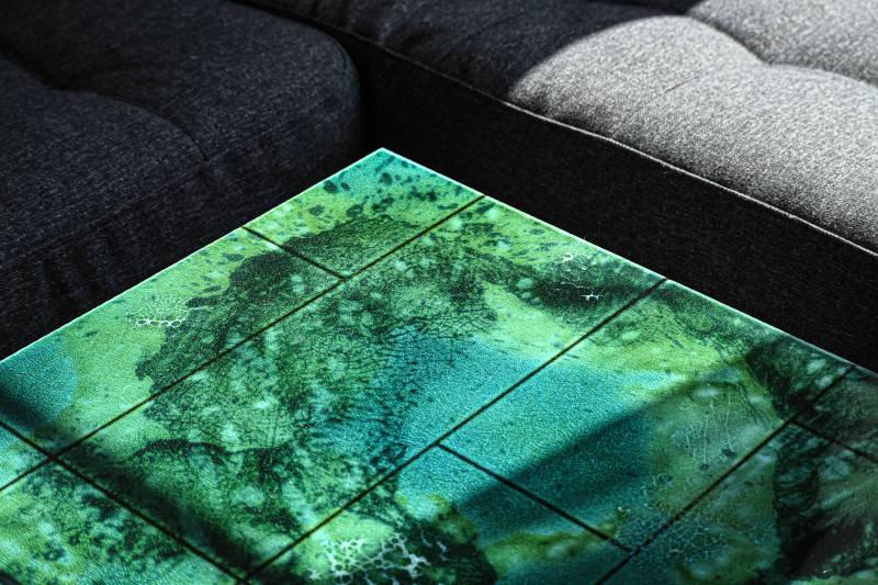 Table basse LEVY LAVA, mobilier de luxe sur mesure à Aix en Provence