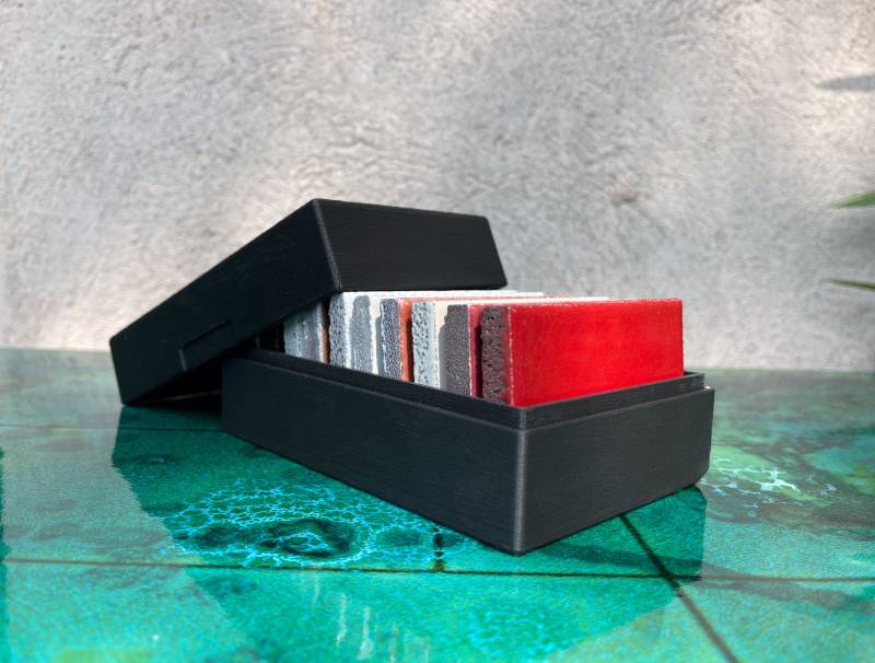 COFFRET POUR COLLECTION D'ECHANTILLONS LAVASTONE À TOULON