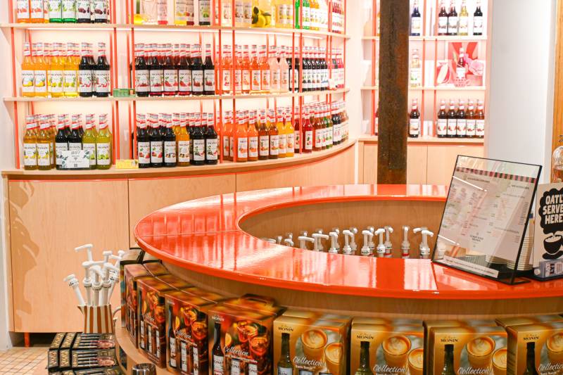 Comptoir professionnel en pierre de lave émaillée – Performance et élégance