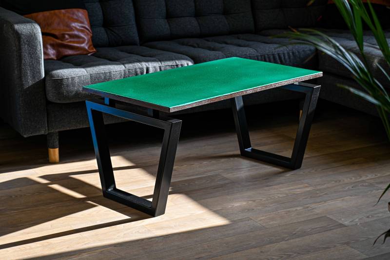 Table basse LEVY LAVA, mobilier de luxe sur mesure à Aix en Provence