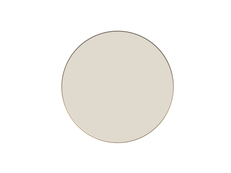 Table basse Ginka en pierre de lave émaillée