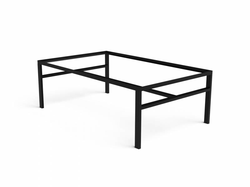 pied Céline Bas en métal pour table basse enchâssée