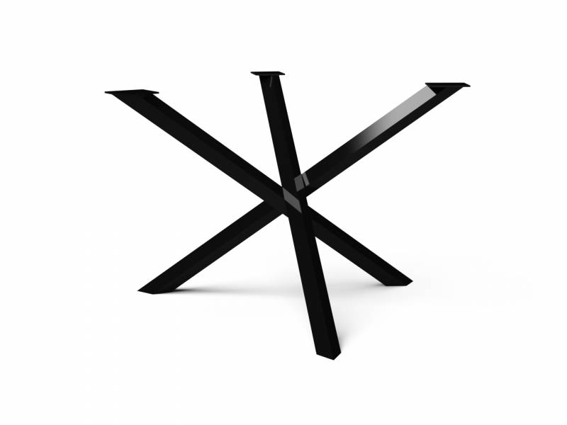 piètement Mikado thermolaqué gris RAL 7016 